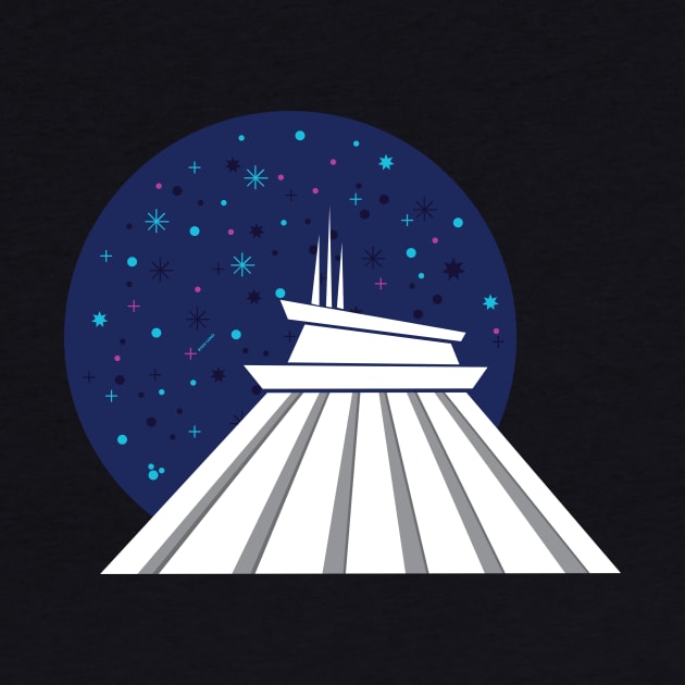 Space Mountain by keystonemagic